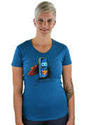 náhled - Mobil z oceli modré dámské tričko