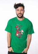 náhled - Rytíř zelené pánské tričko