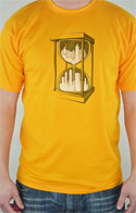 náhled - Přesýpací hodiny žluté pánské tričko