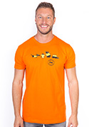 náhled - Testováno oranžové pánské tričko