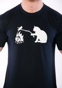 náhled - Kočka a myš pánské tričko