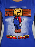 náhled - Game over dámské tričko