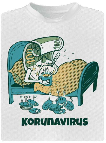 Korunavirus v posteli