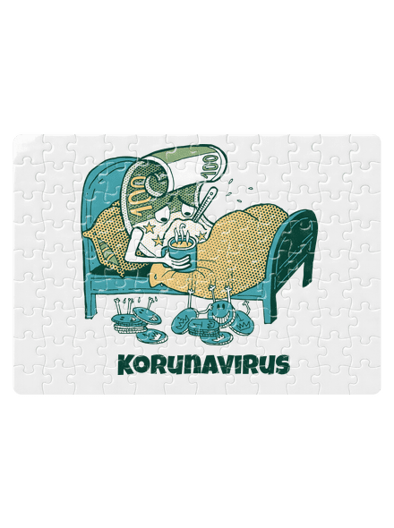 Korunavirus v posteli