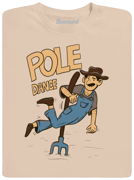 Pole Dance pánské tričko Sand