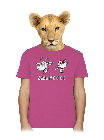 Kozy dětské tričko Fuchsia