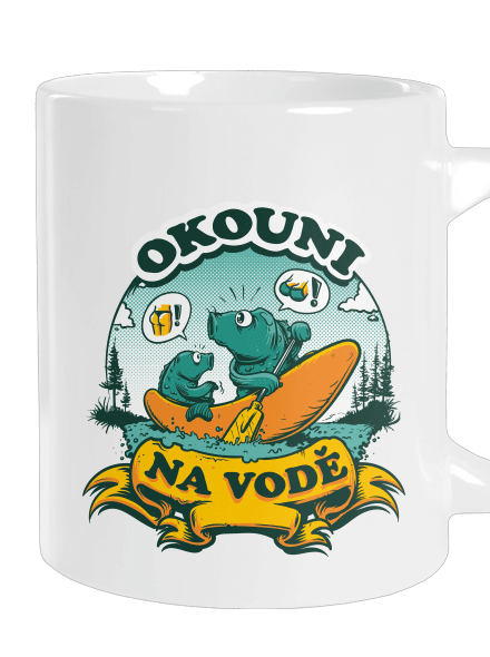 Okouni na vodě