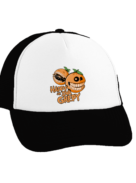 Happy grepy kšiltovka Black cap