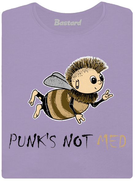 Punks Not Med dámské tričko s lemem Lavender