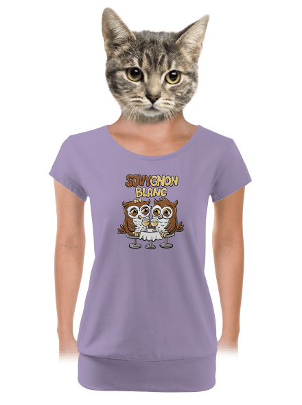 Sovygnon dámské tričko s lemem Lavender