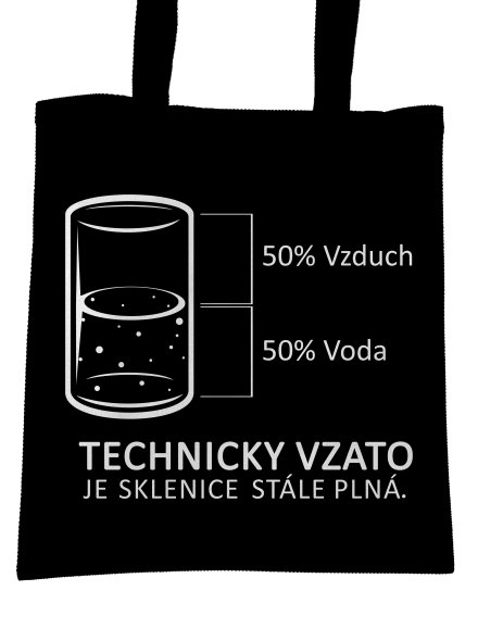 Poloprázdná sklenice