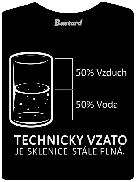 Poloprázdná sklenice