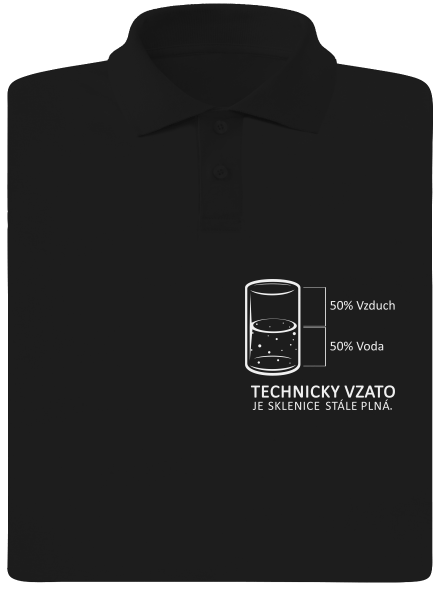 Poloprázdná sklenice