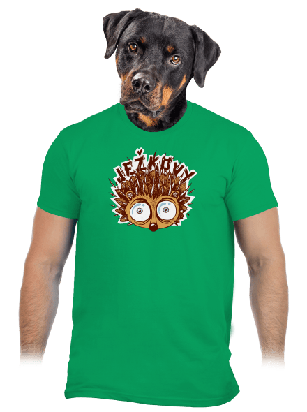 Ježkovy voči pánské tričko Kelly Green