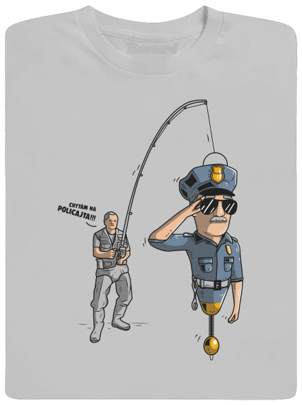 Policajt pánské tričko  Pacific Grey