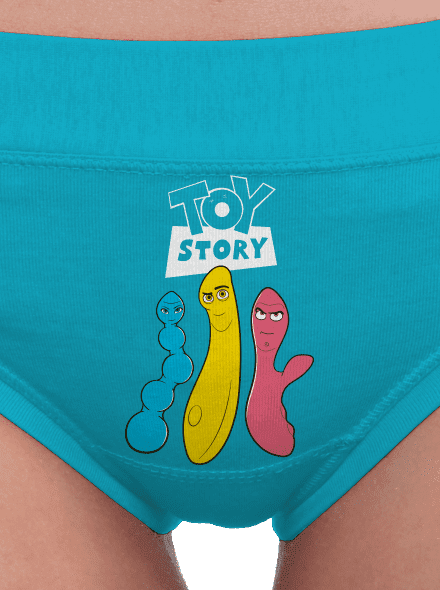 Příběh hraček dámské kalhotky Turquoise