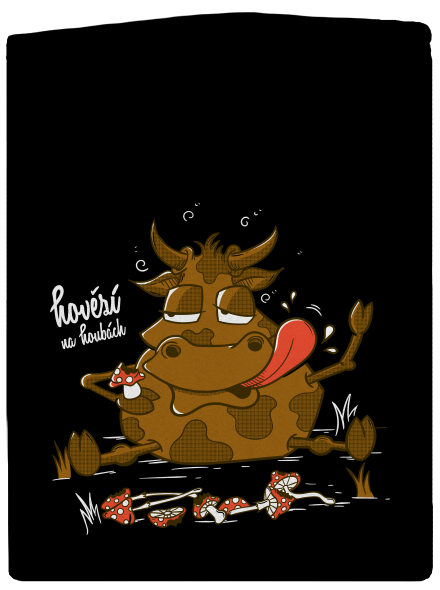 Hovězí na houbách