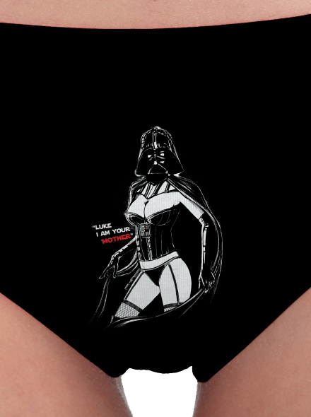Mrs. Vader dámské kalhotky Black