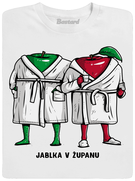 Jablka v županu