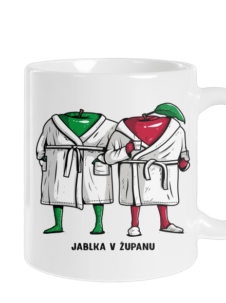 Jablka v županu