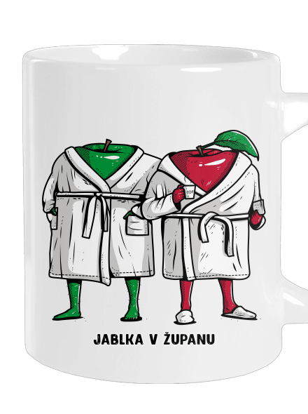 Jablka v županu
