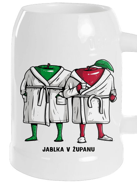 Jablka v županu