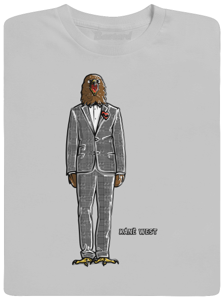 Káně West v saku