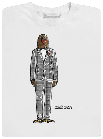Káně West v saku