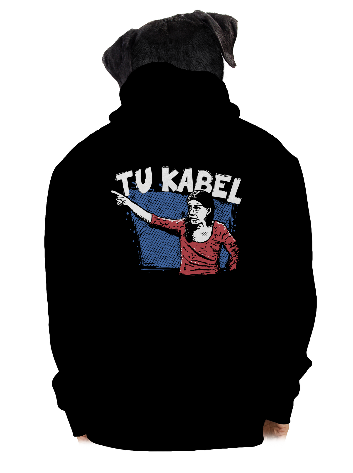 Tukabel Tukabel pánská mikina na zip Black | Bastard.cz