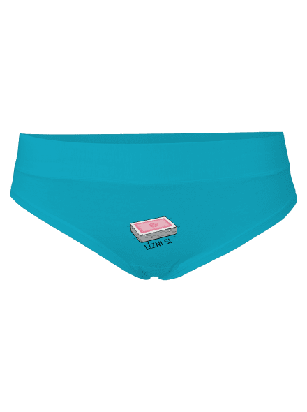 Lízni si dámské kalhotky Turquoise