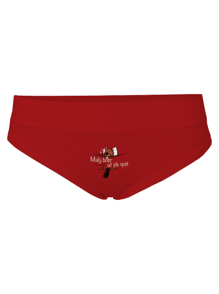 Malý bobr dámské kalhotky Red Mal