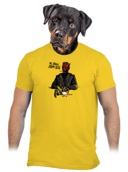Jsem sith pánské tričko Gold