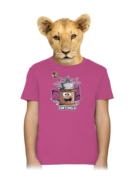 Mlýnek dětské tričko Fuchsia