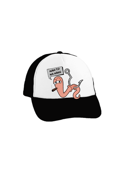 Na háku kšiltovka Black cap