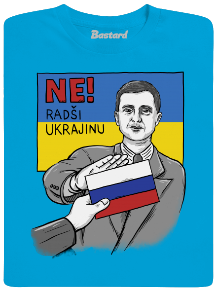 Ne! Radši Ukrajinu pánské tričko  Atoll