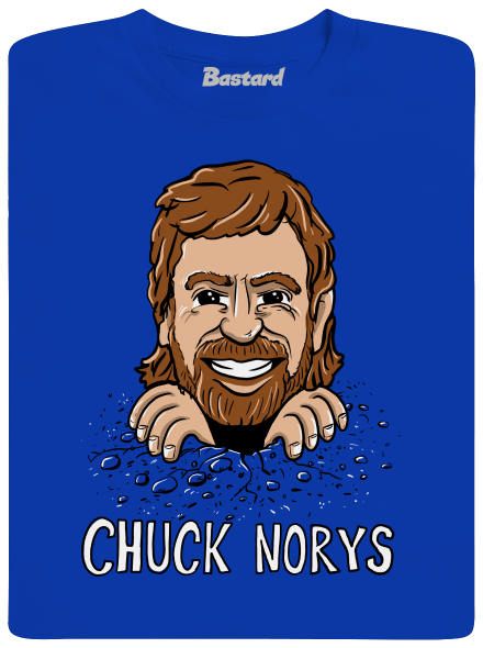 Chuck Norys pánské tričko  Royal Blue