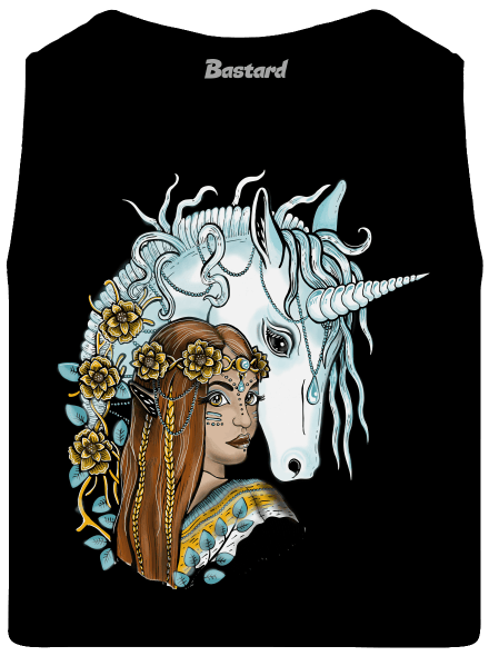 Elfka s jednorožcem