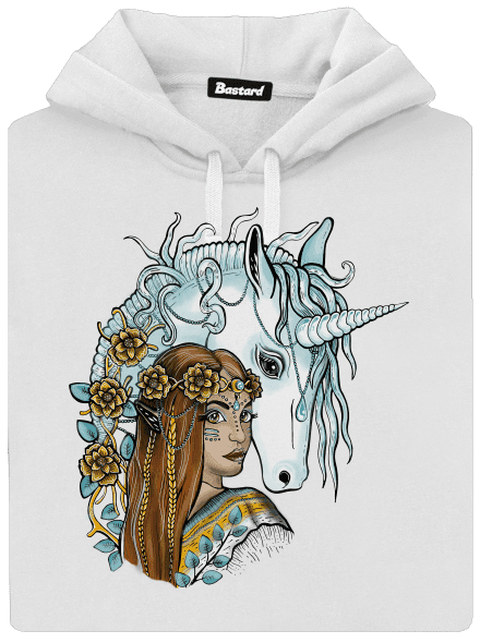 Elfka s jednorožcem