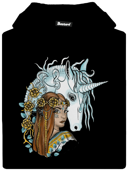 Elfka s jednorožcem