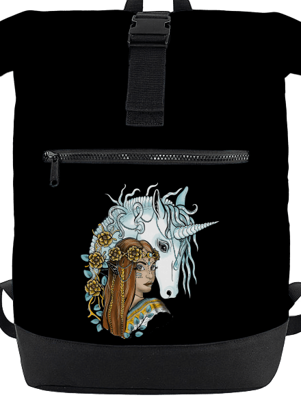 Elfka s jednorožcem