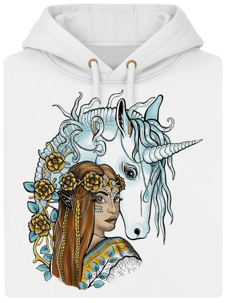 Elfka s jednorožcem