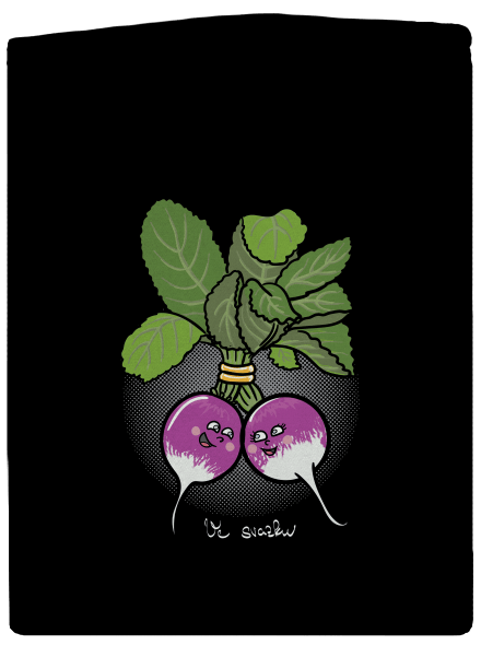 Ředkvičky ve svazku