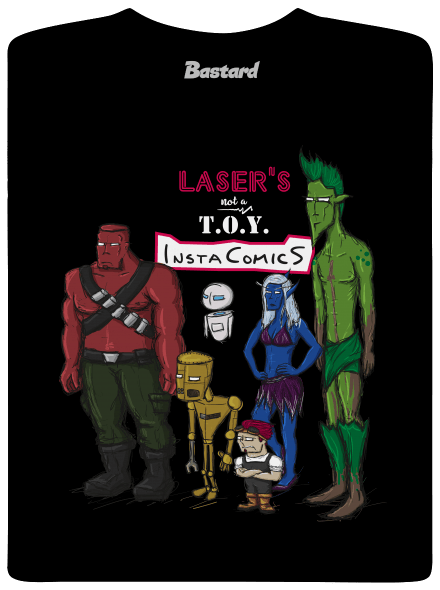 Laser's not a toy