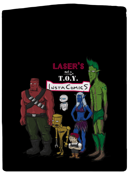 Laser's not a toy