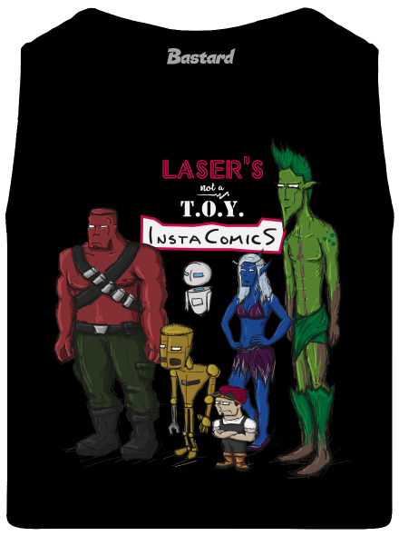 Laser's not a toy