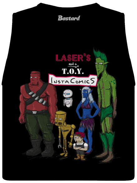 Laser's not a toy