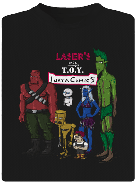 Laser's not a toy