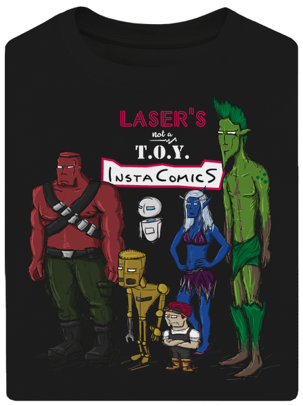 Laser's not a toy