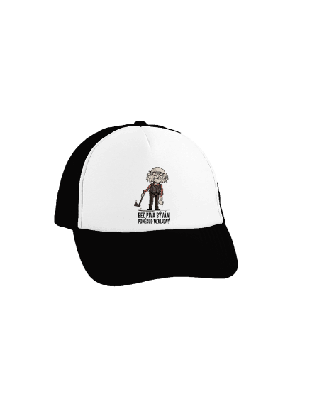 Neklidný - pivo kšiltovka Black cap