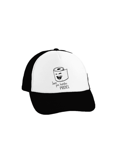 Prdel kšiltovka Black cap